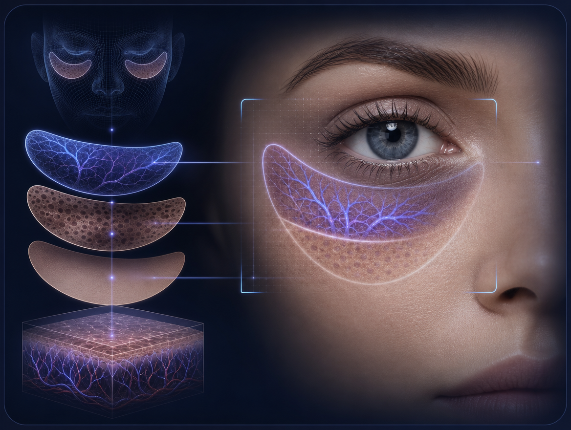 Dark circles in the under-eye area