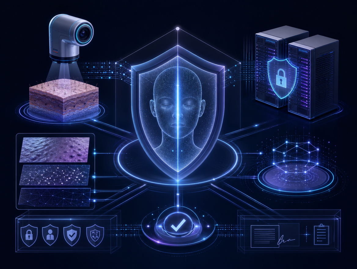 Compliance, safety, and protected diagnostic data flow